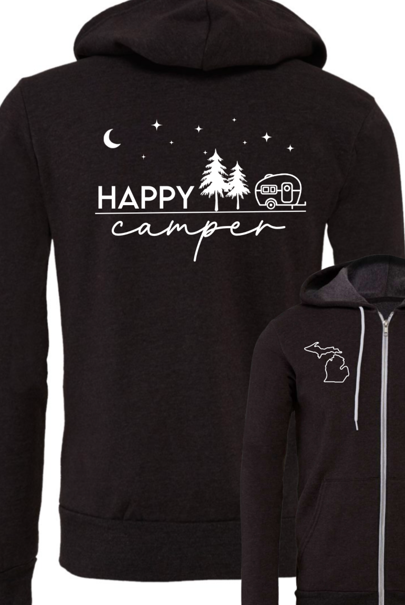 Happy Camper Zip up2