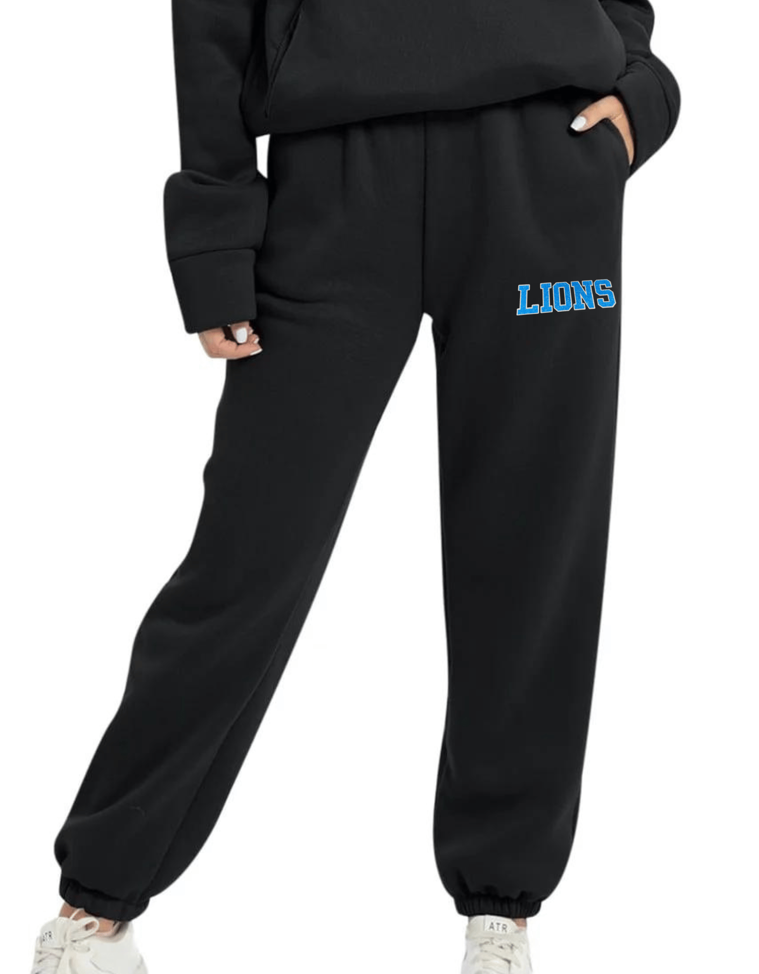 Lions Small Logo Sweatpants Black