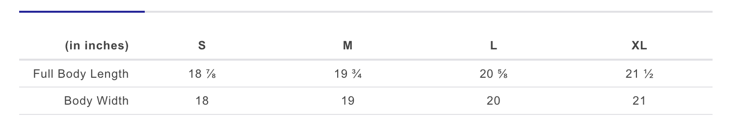 Duck Duck Jeep Size Guide
