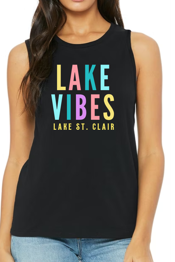 Black Lake Vibes Tshirt by Chaos Collection
