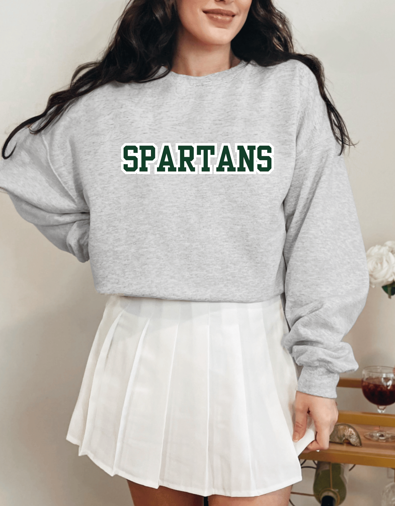 Spartans Michigan State Crewneck & T-Shirt
