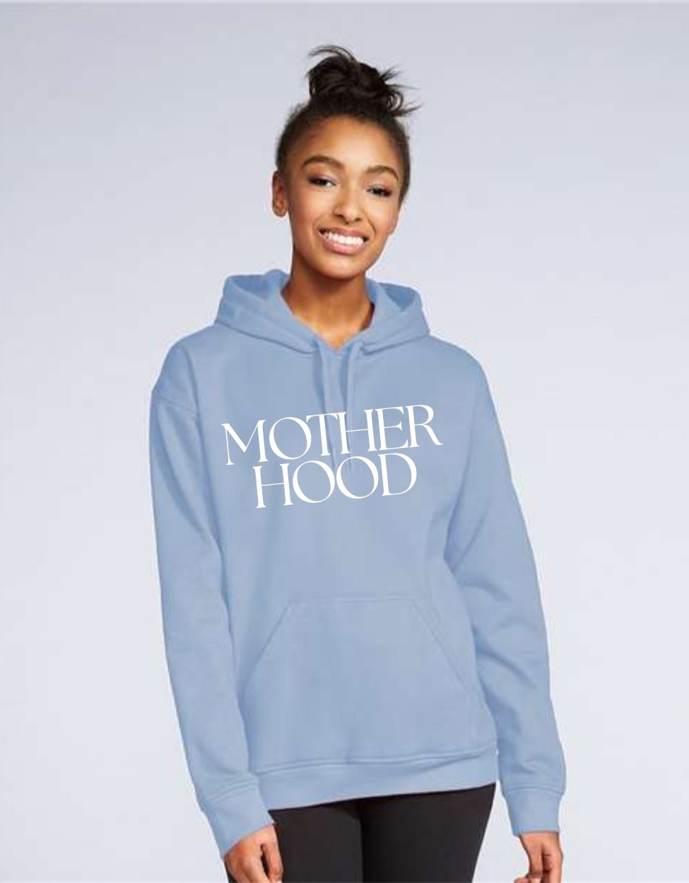 stone blue hoodie mother hood