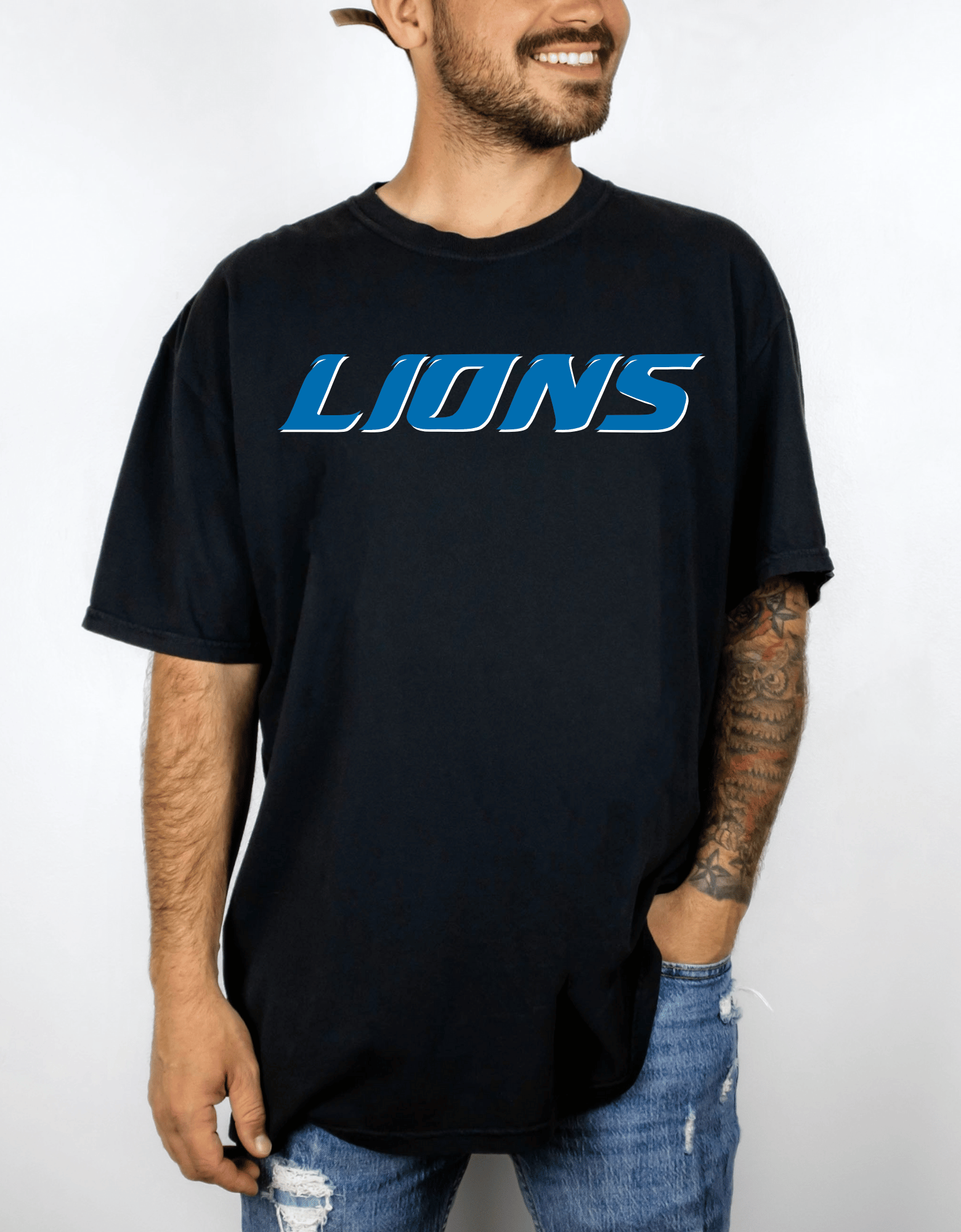 Unisex Lions CAPS Tshirt