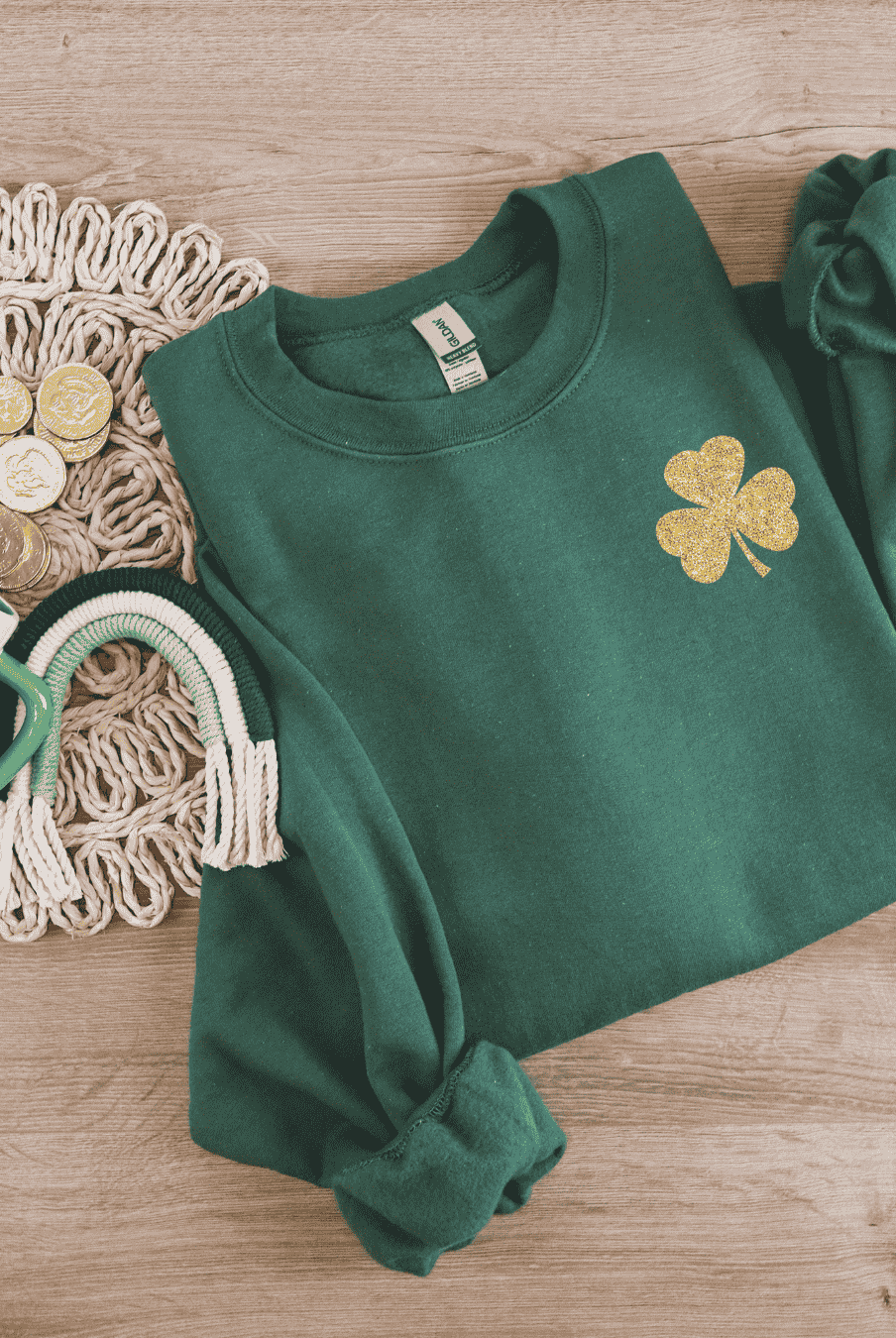 gold shamrock