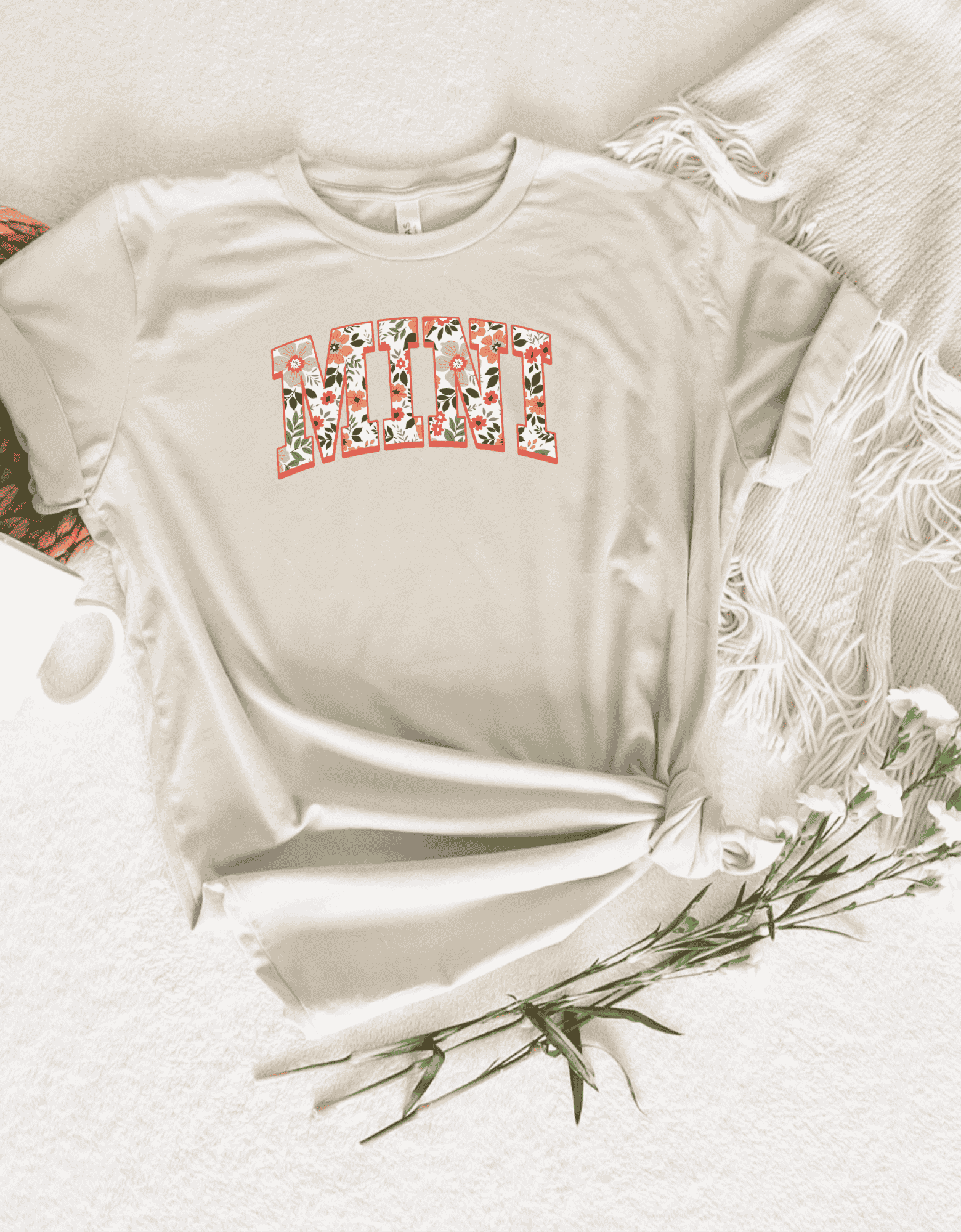 Mini mockup floral