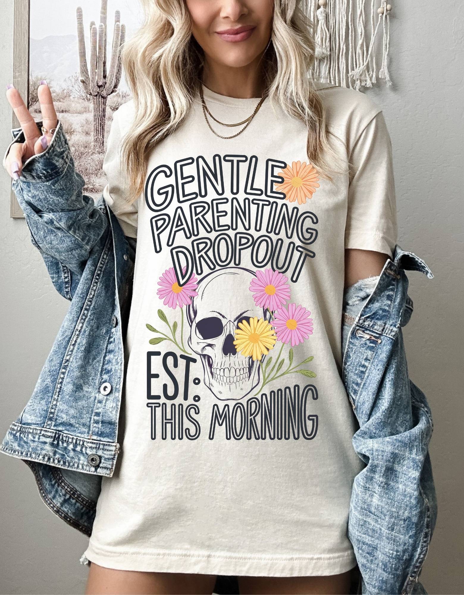 Gentle Parenting drop out ivory