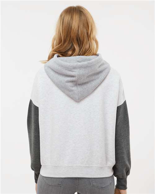block letter detroit crop hoodie back of hoodie