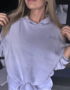 lilac hoodie