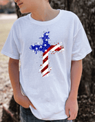 American Flag Cross