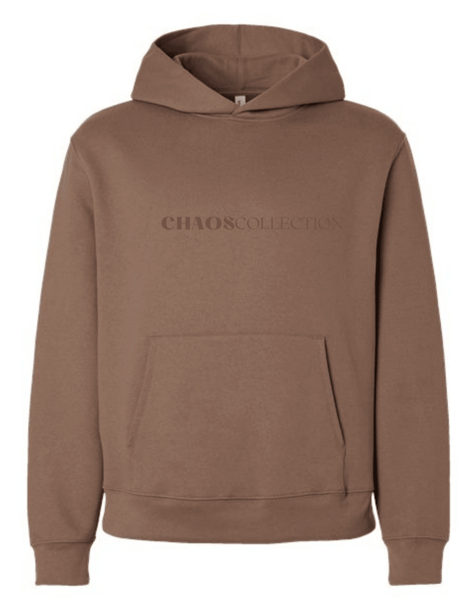 Monochromatic cozy brown chaos sweatshirt