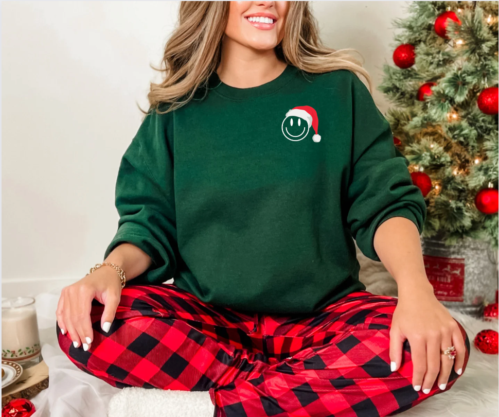 Chaos-Collection-Smiley Santa Hat-green