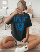 Detroit Greek Lions Crewneck Sweatshirt Ash (2)