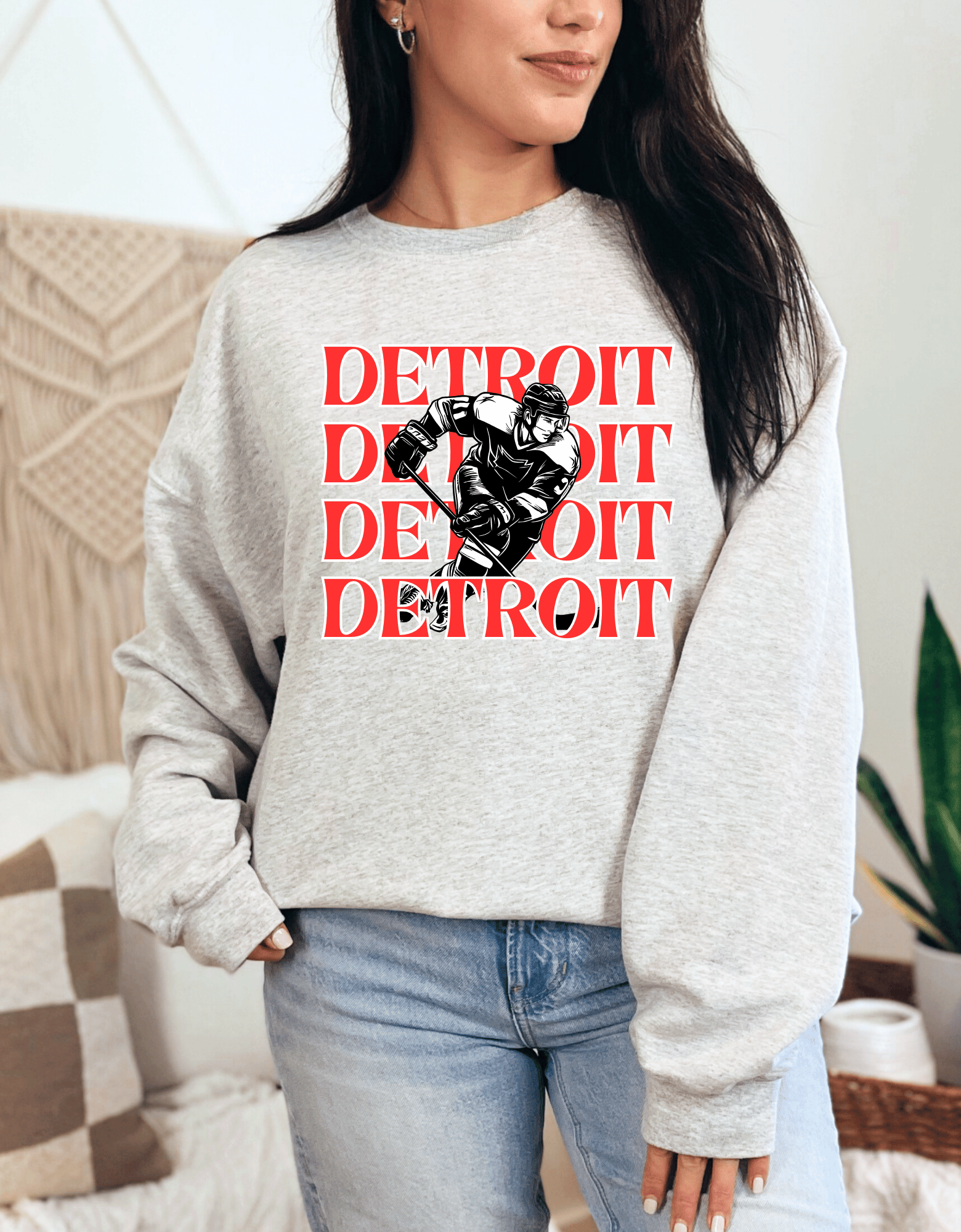 Detroit Repeat Hockey Player