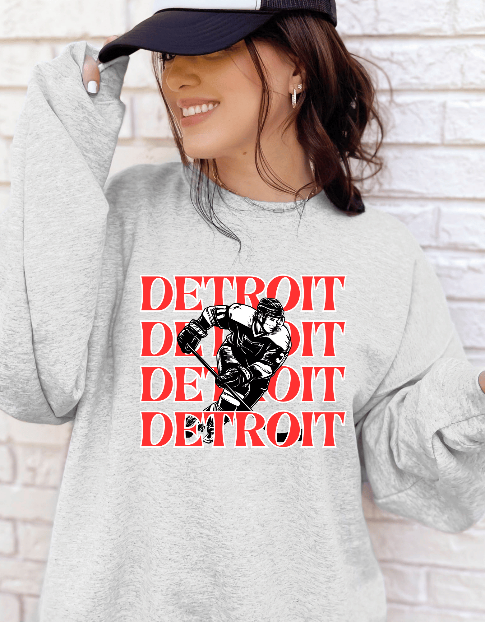 Detroit Repeat Hockey Player2