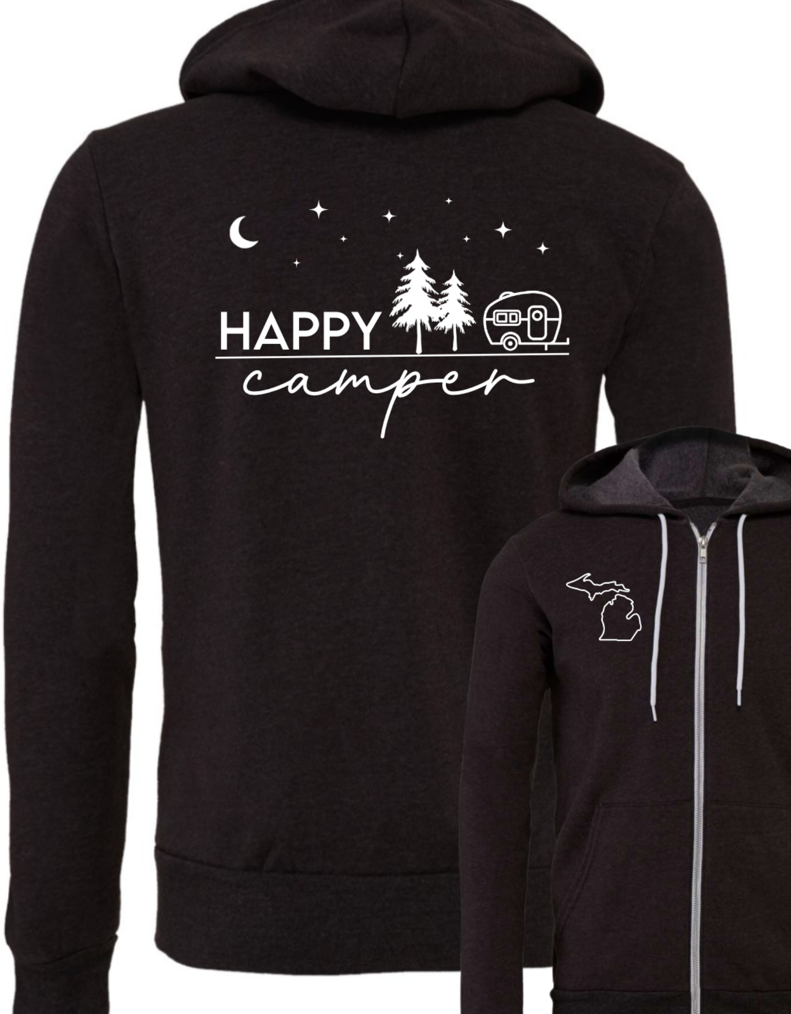 Happy Camper Zip up2
