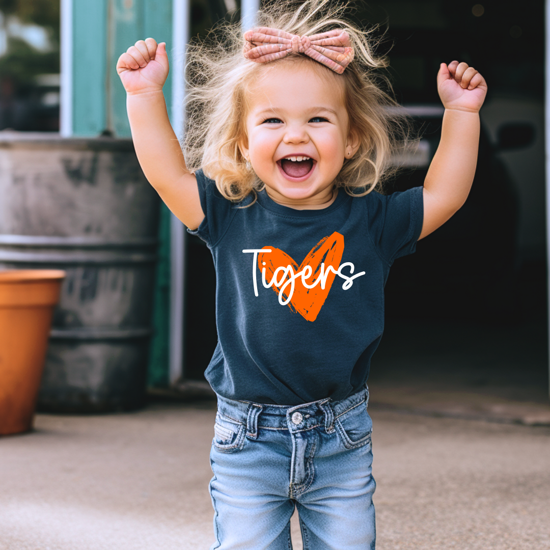 KIDS Tigers Large Heart