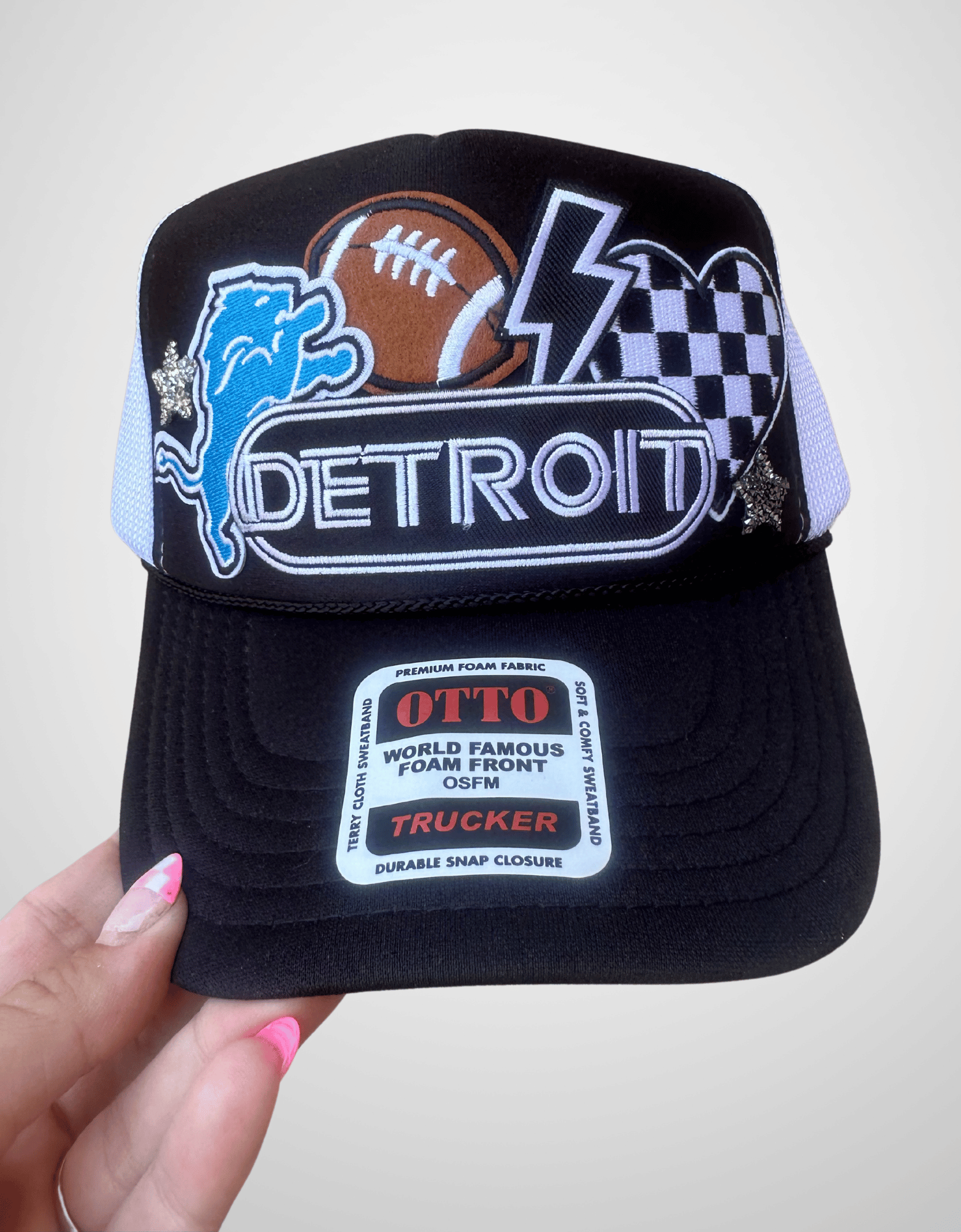 Lions Checkered Hat