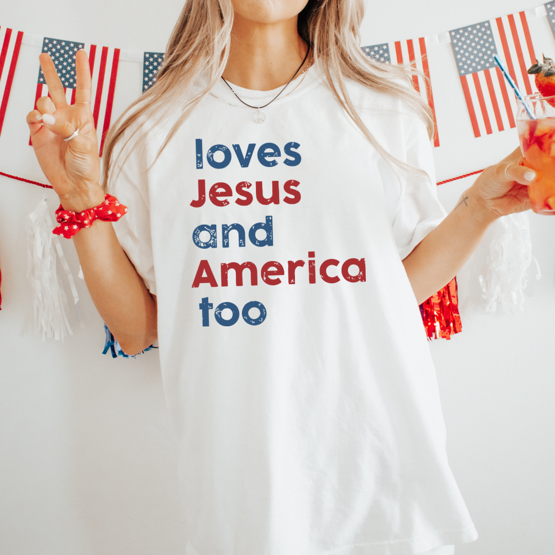 Loves Jesus and America too full length