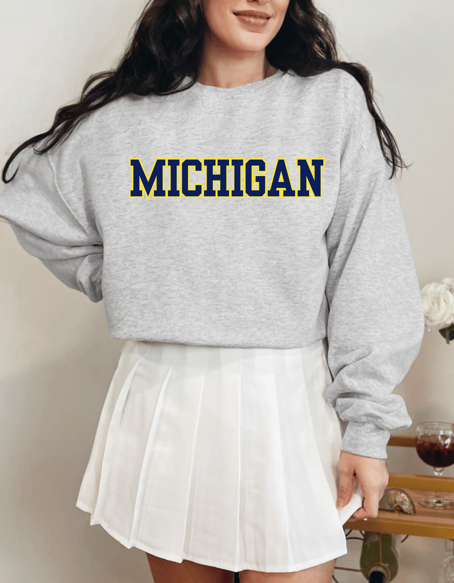 Michigan Block Lettering