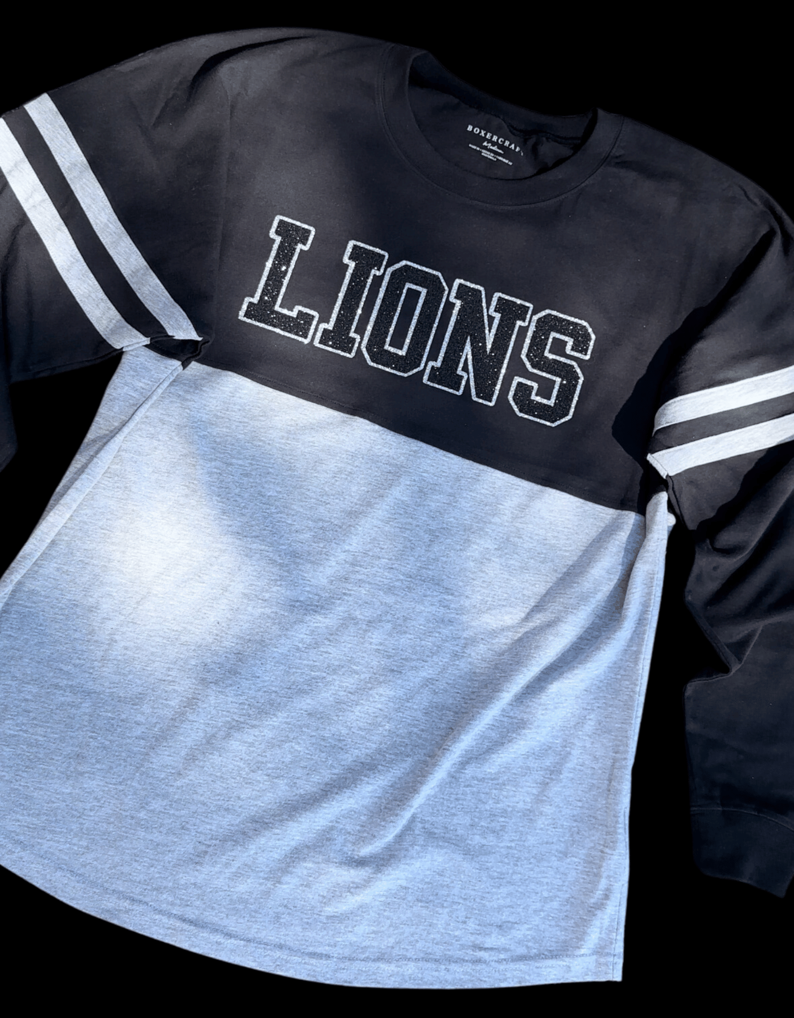 Oversized Varsity Long Sleeve Tshirt
