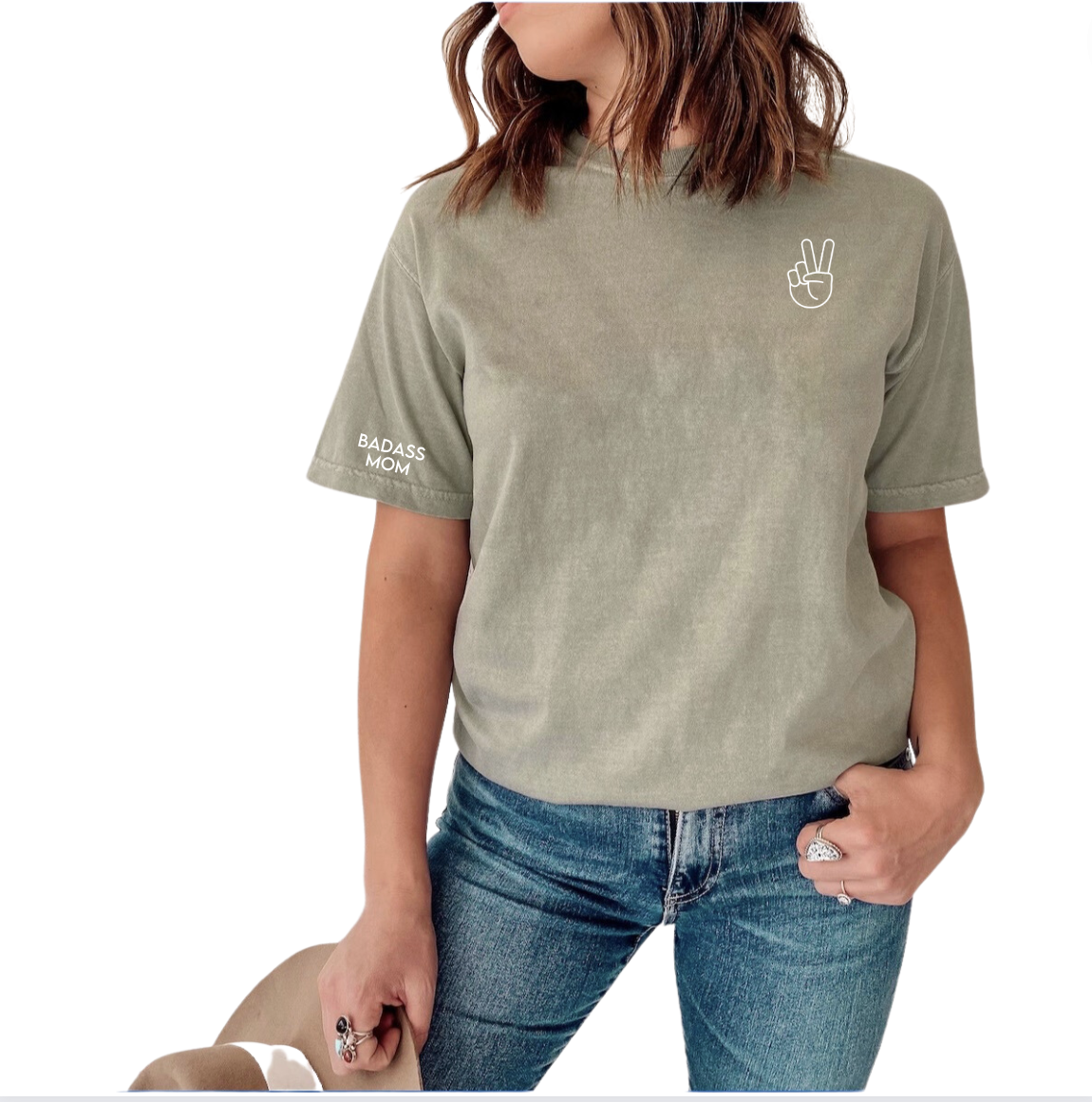 Badass Mom T shirt
