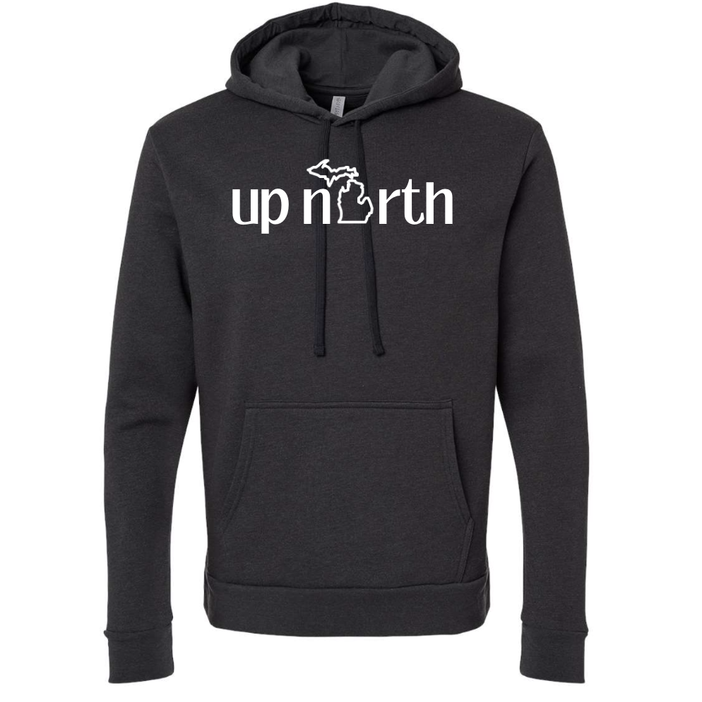 Up North Black Hoodie