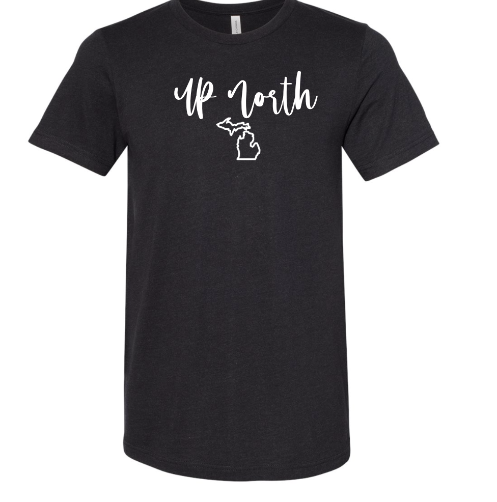 Up North Cursive TShirt