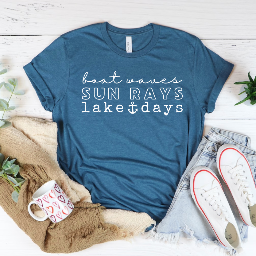 Boat Waves Tshirt