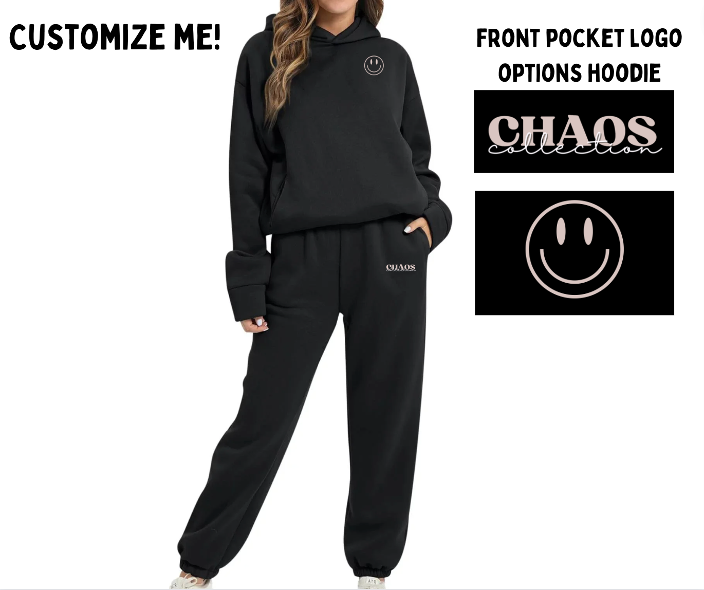 Smiley pocket logo front