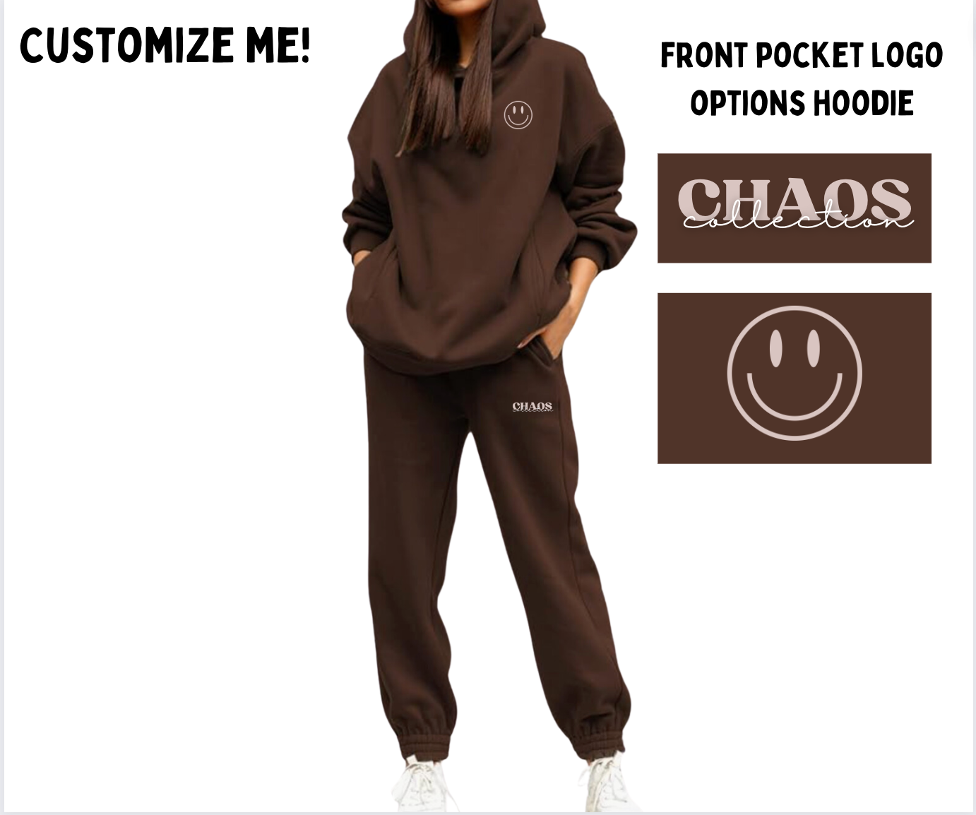 brown smiley pocket logo