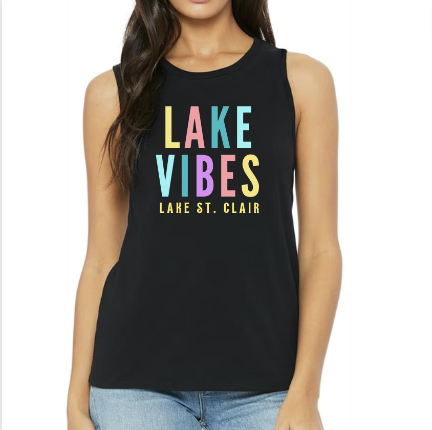 Black Lake Vibes Tshirt by Chaos Collection