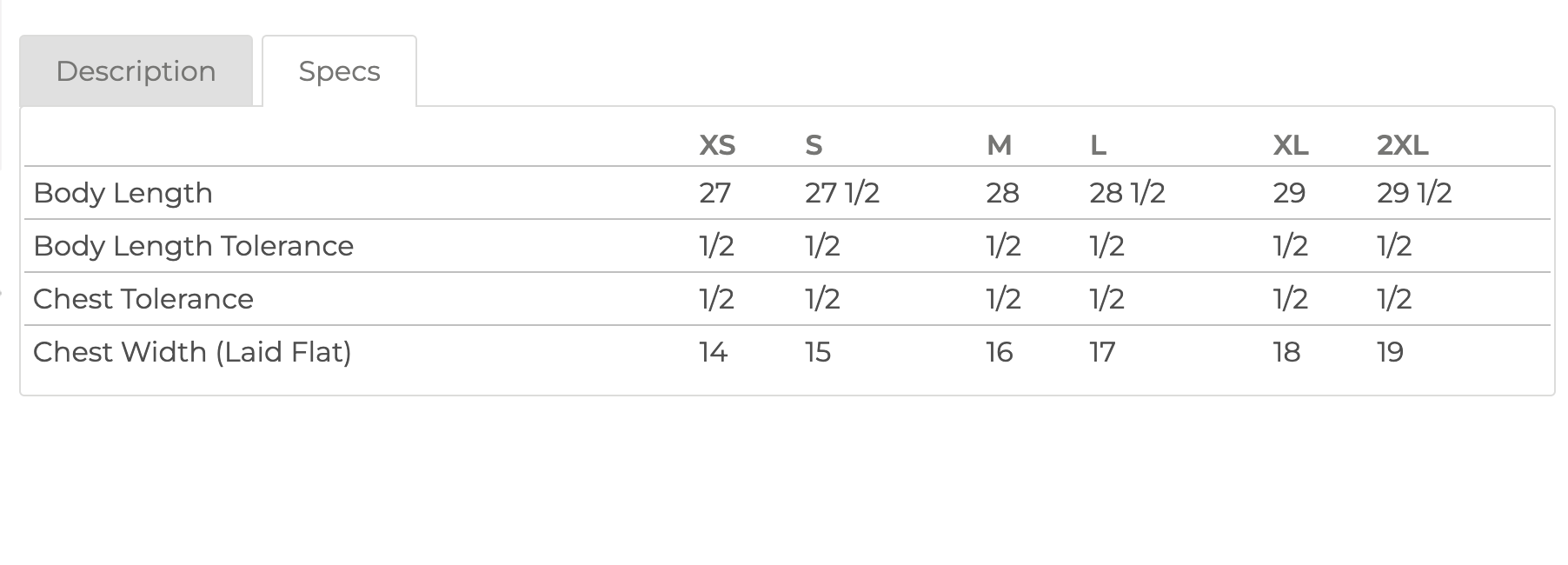 Next Level Tank Top Sizing Guide