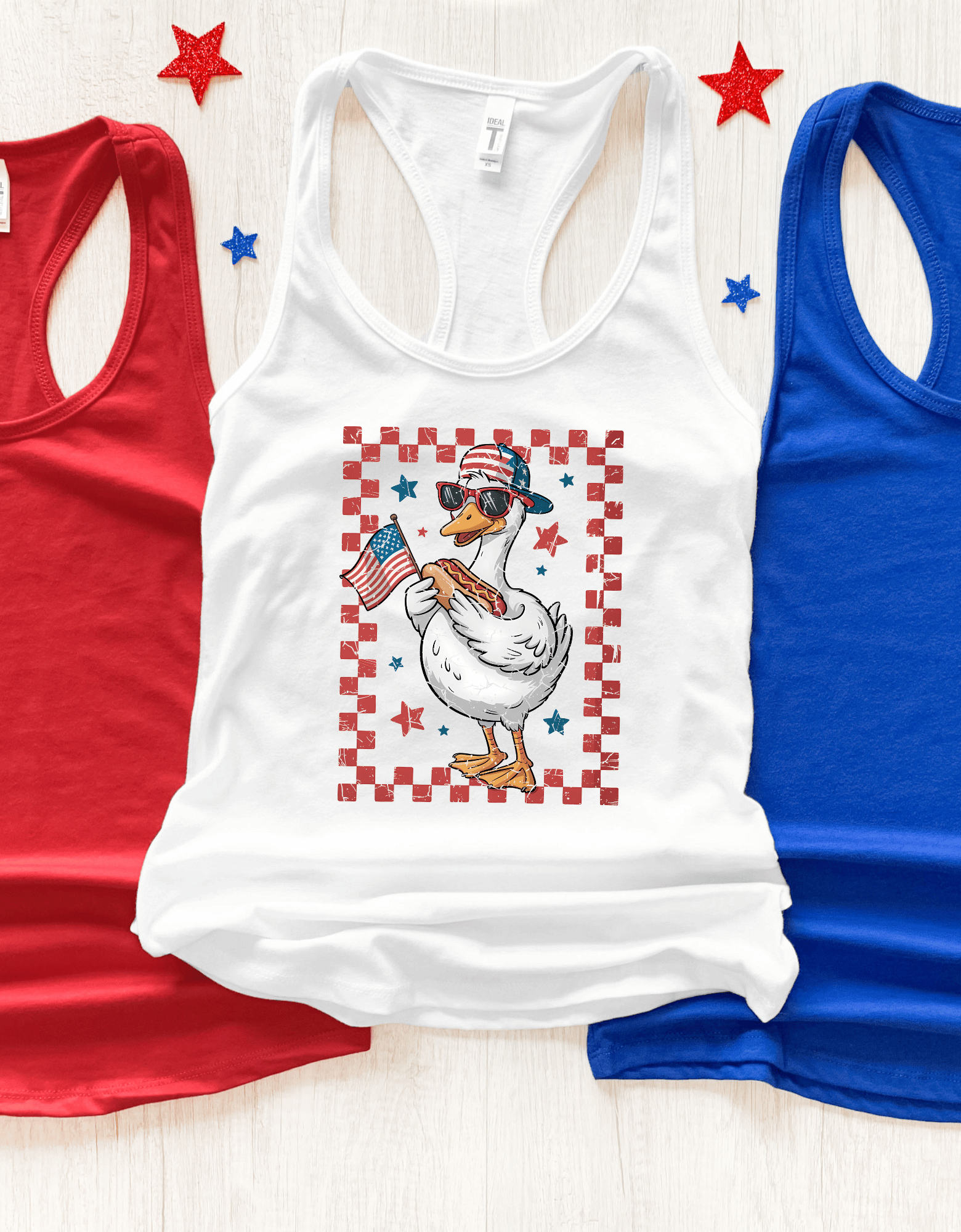 4th of july duck