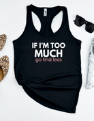 TOO MUCH TANK