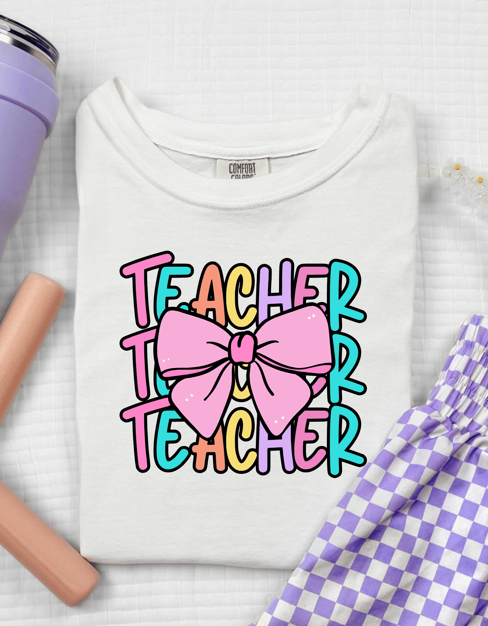 Teacher x3 white