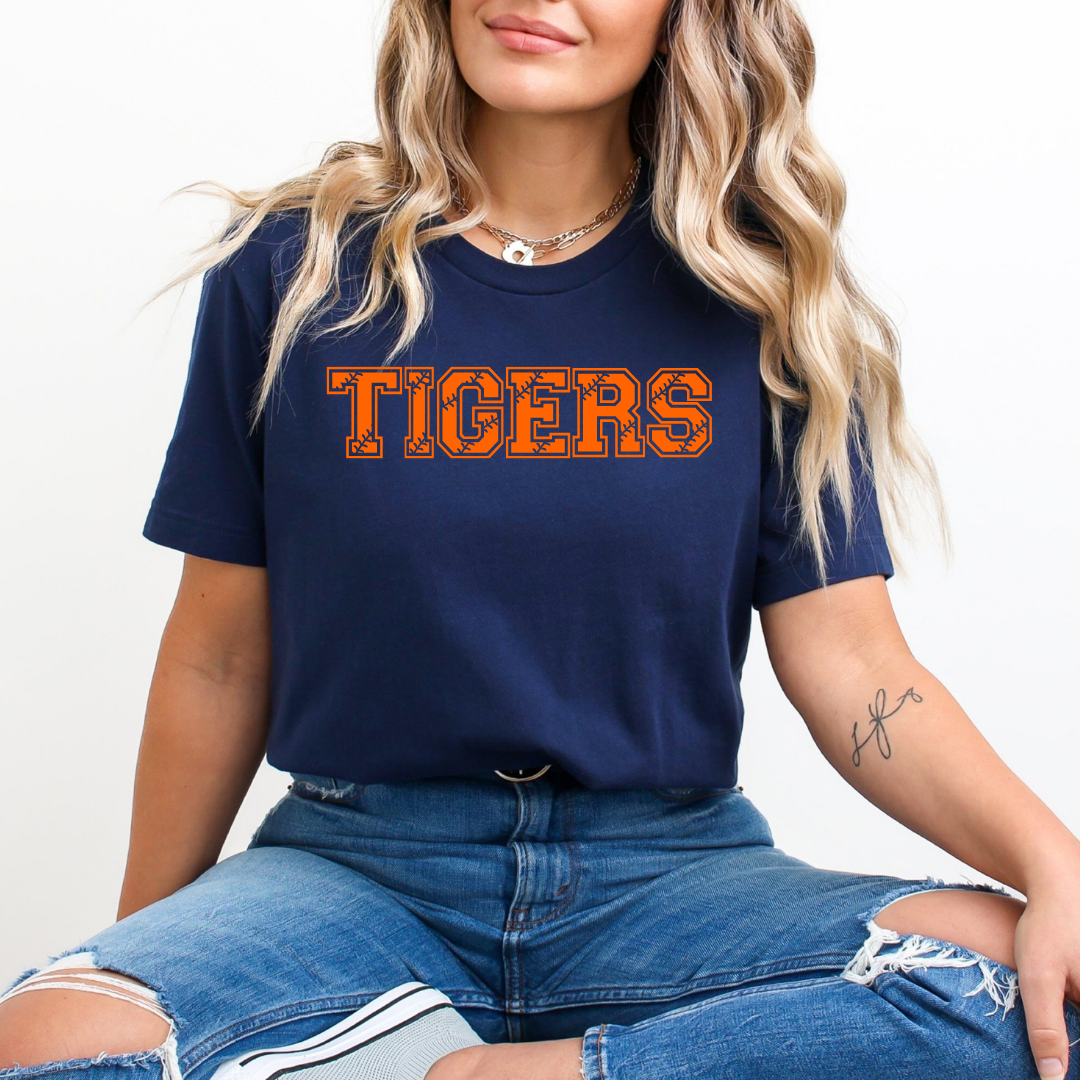 Tigers with Baseball Font (2)