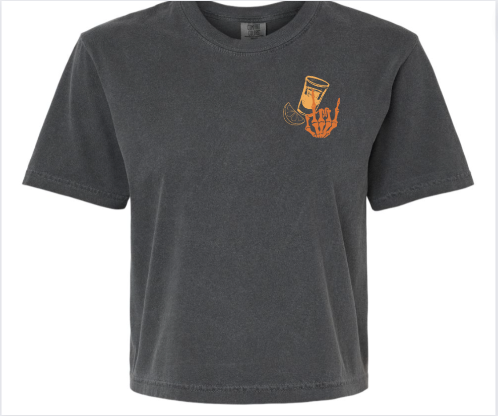 crop salty shirt