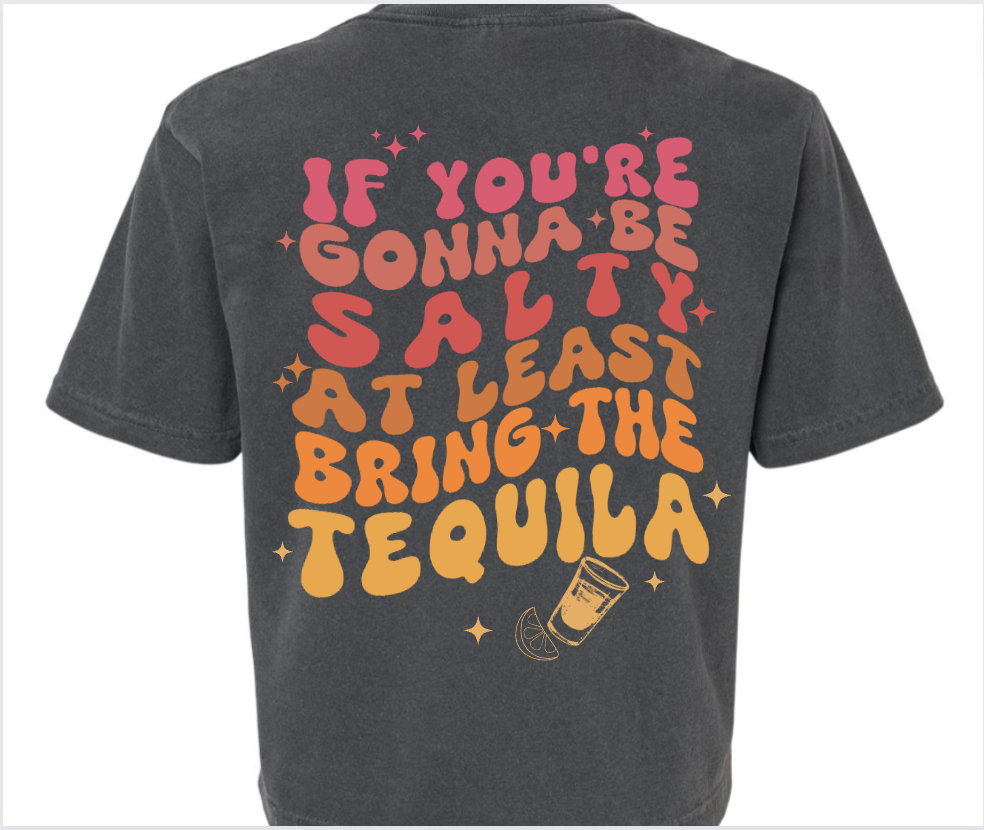 crop salty shirt