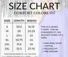 Comfort Colors Size Chart by Chaos Collection