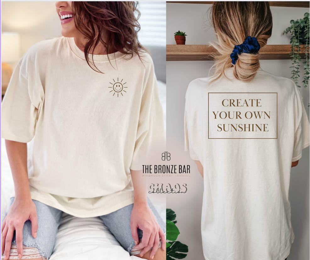 Create Your Own Sunshine Tshirt by Chaos Collection