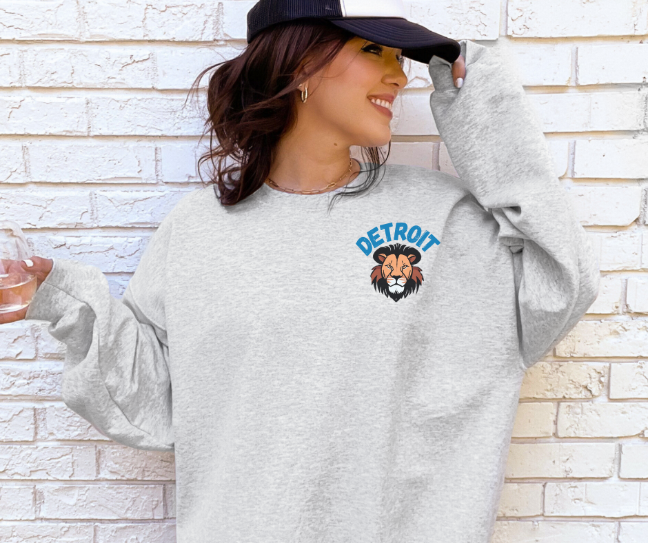 detroit football era sweatshirt