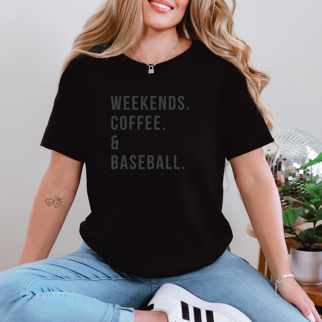 weekends coffee and baseball