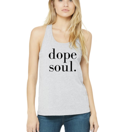 Dope Soul Tank Athletic Grey