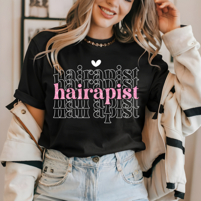 Hairapist Black w/ pink