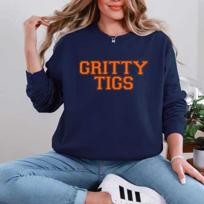 gritty tigs navy crew