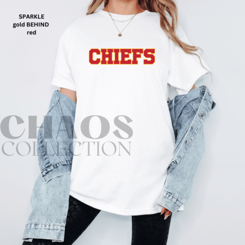 chiefs sparkle white t