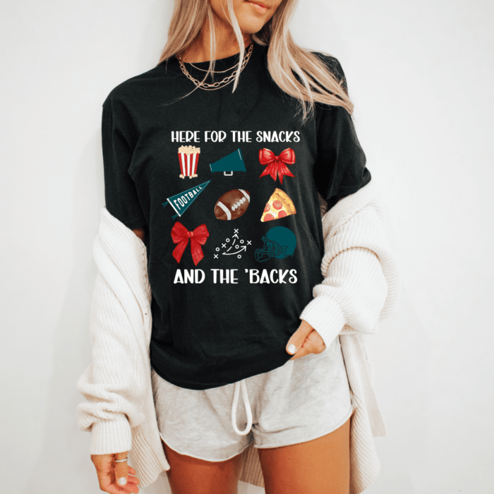 Here for the Snacks and Backs Shirt with Bows