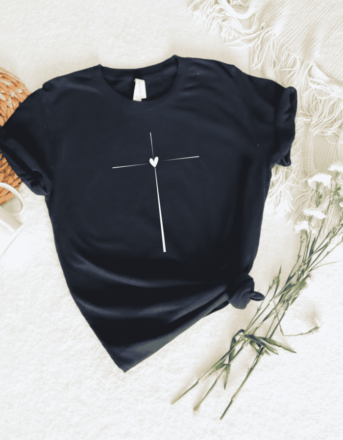 Cross with heart - faith collection - Image 2